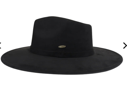 CC Rancher Hat - faux suede