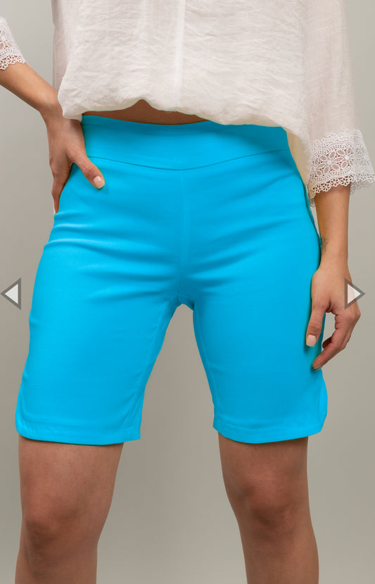 Eric Millennium Bermuda Shorts Cyan Blue