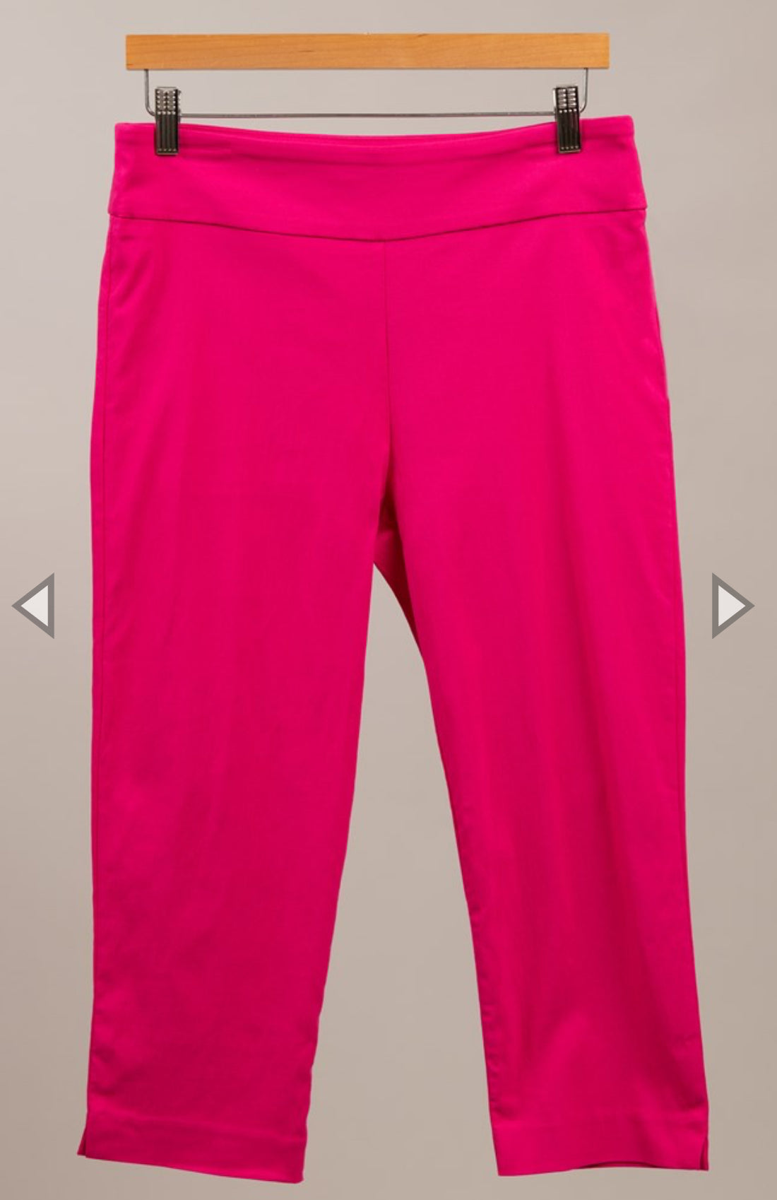 Eric Straight Leg Millennium Capri Malibu Pink