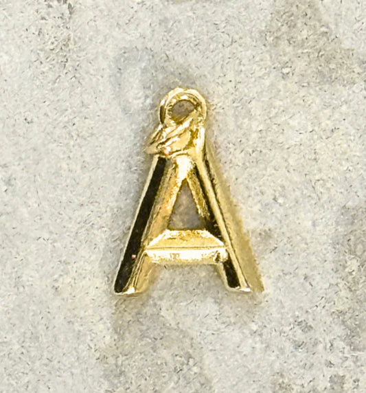 My Girl in LA Gold Initial Charm