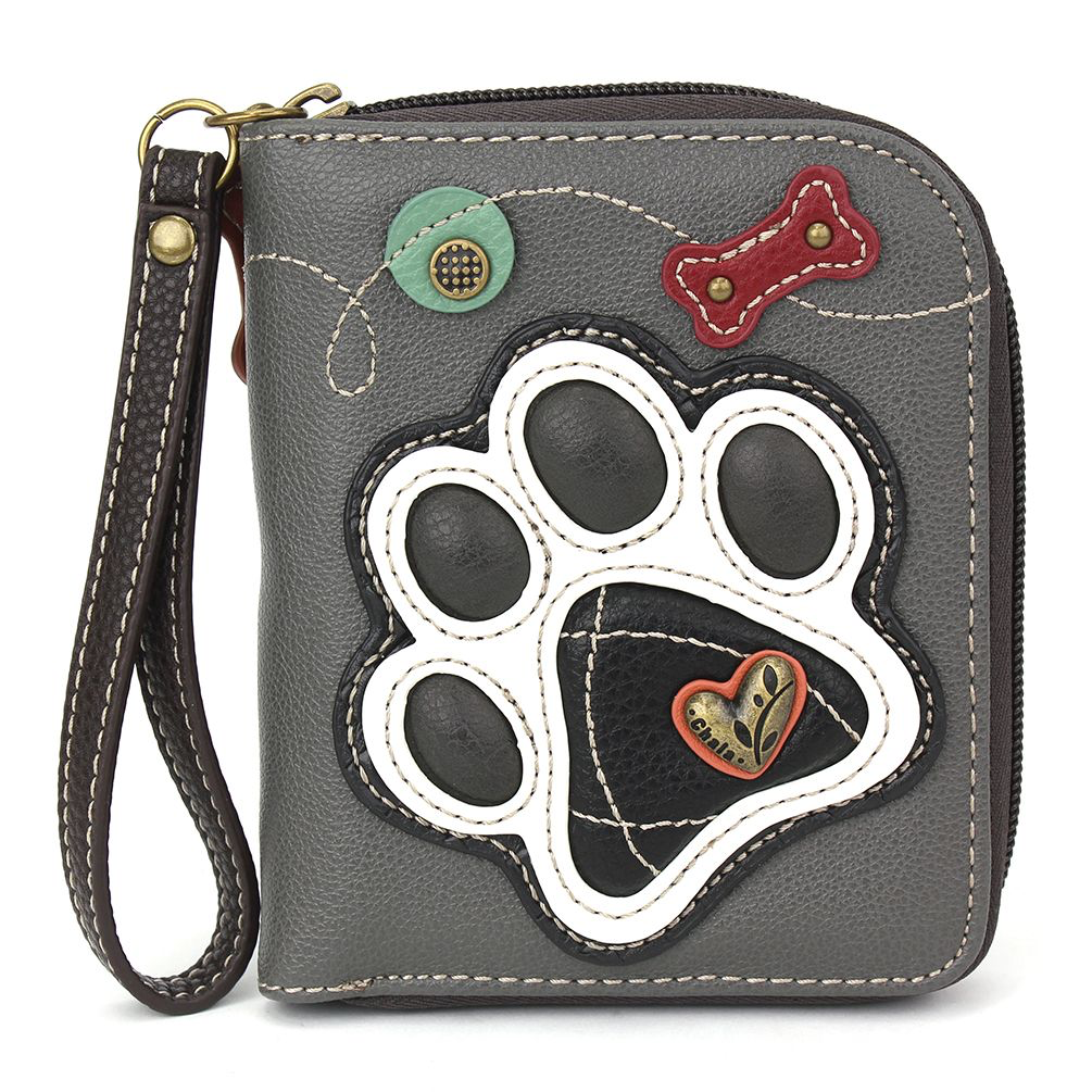 Black Pawprint wallet