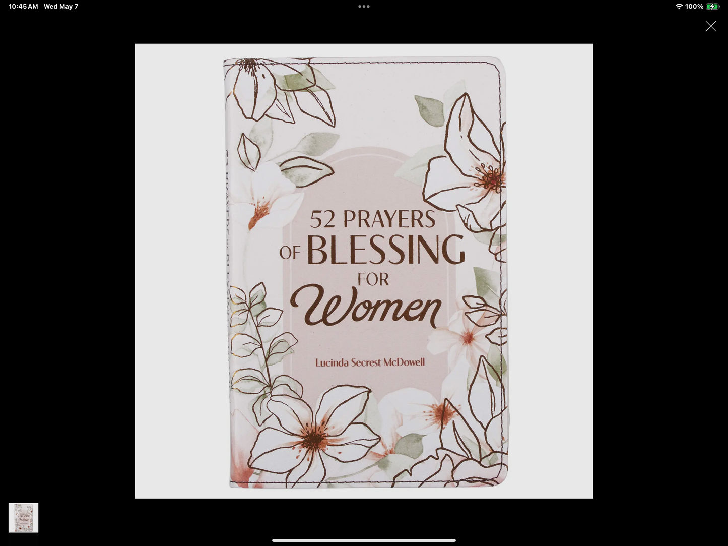 52 Prayers of Blessings for Women