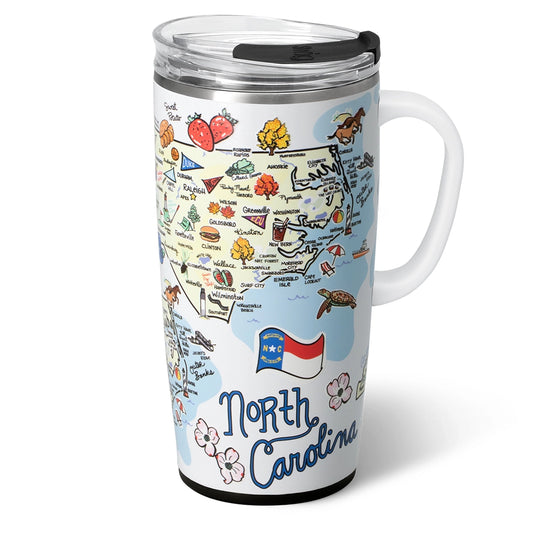 Swig North Carolina Travel Mug 22oz