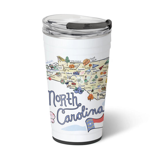 Swig North Carolina Tumbler 22oz