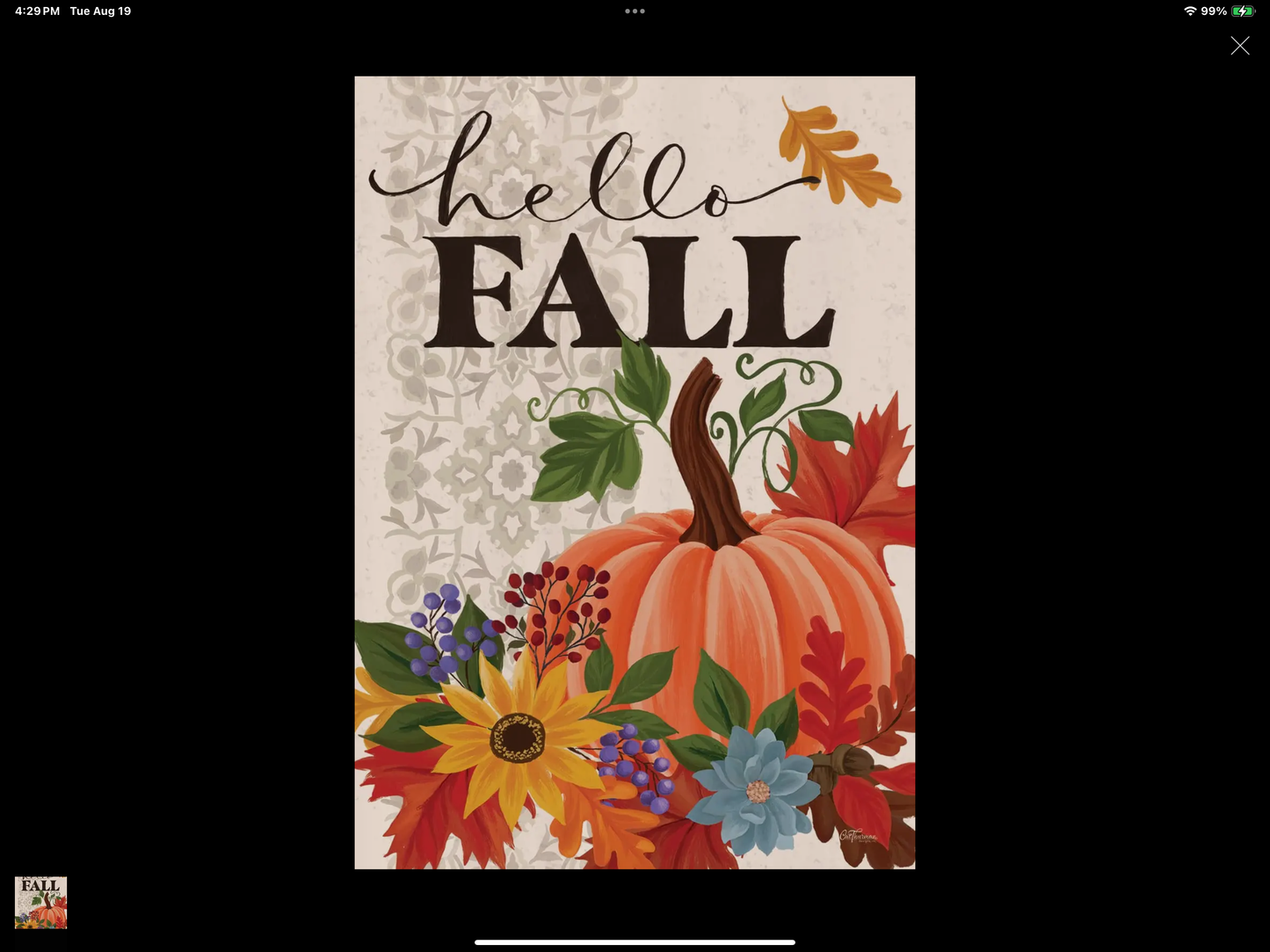 Custom Decor Garden Flag