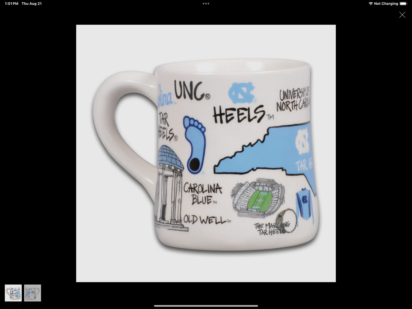 Ceramic College Coffee Mugs