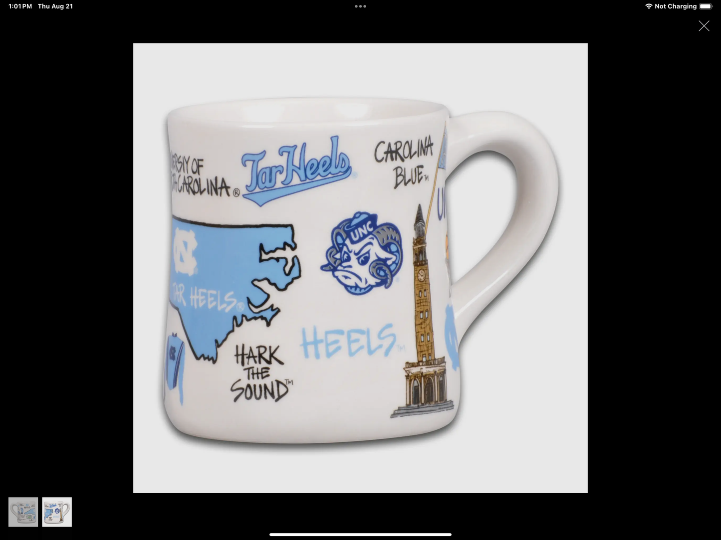 Ceramic College Coffee Mugs