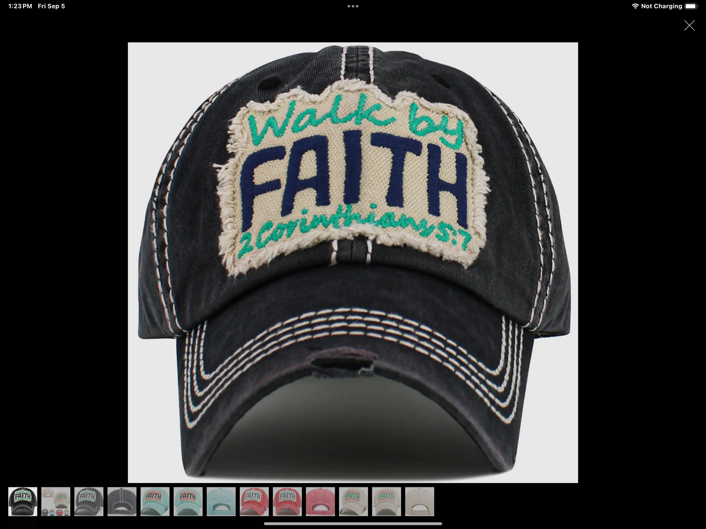 Washed Vintage Ballcap