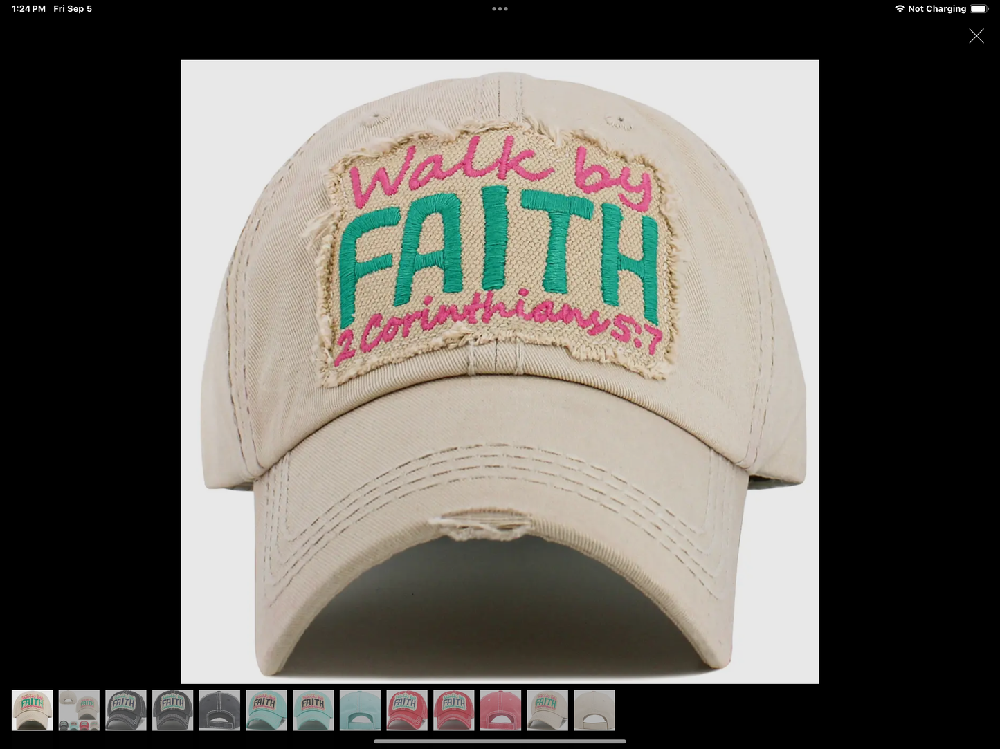 Washed Vintage Ballcap