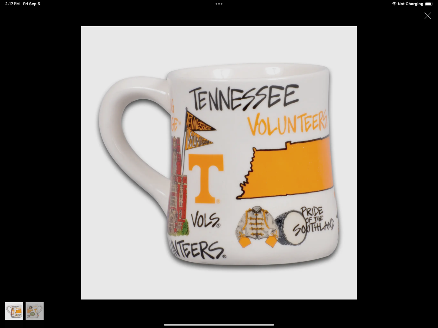 Ceramic College Coffee Mugs