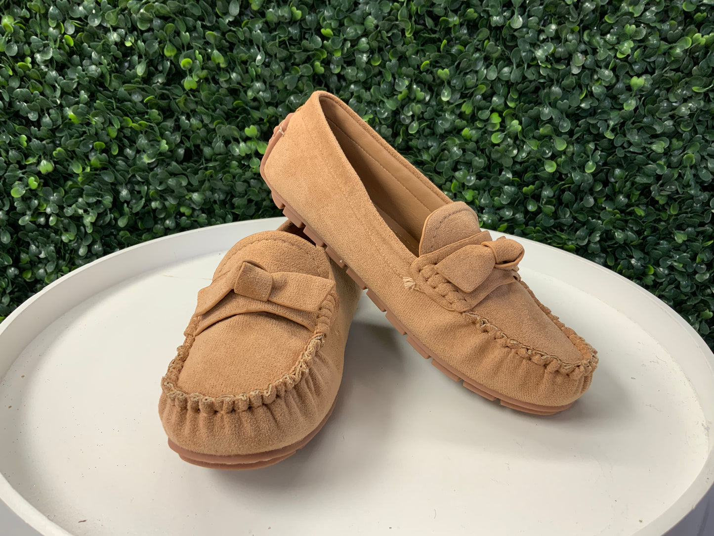 Corkys Driving Miss Daisies Faux Suede