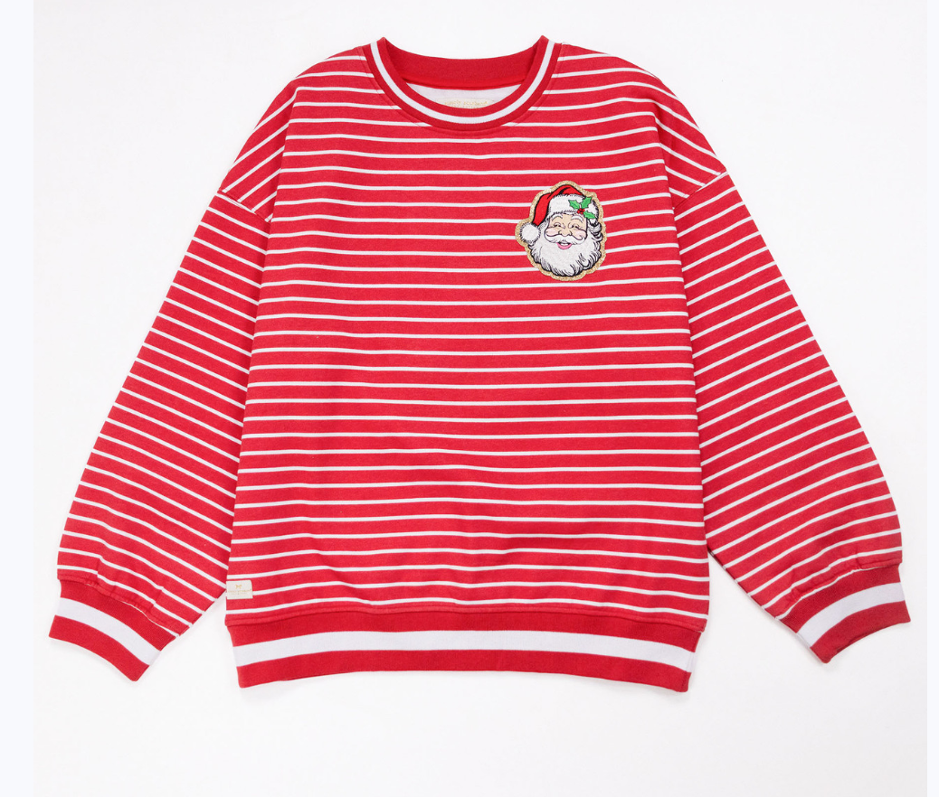 Simply Southern Santa Sweatshirt