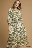 Umgee BOHO Maxi Dress