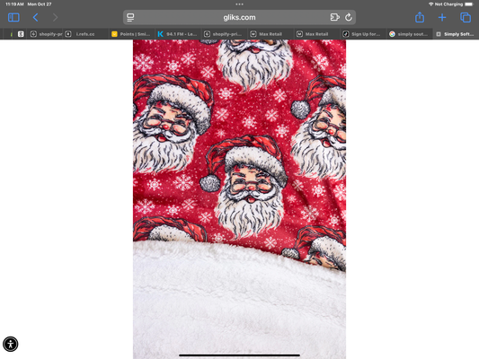 Simply Southern Christmas Blankets