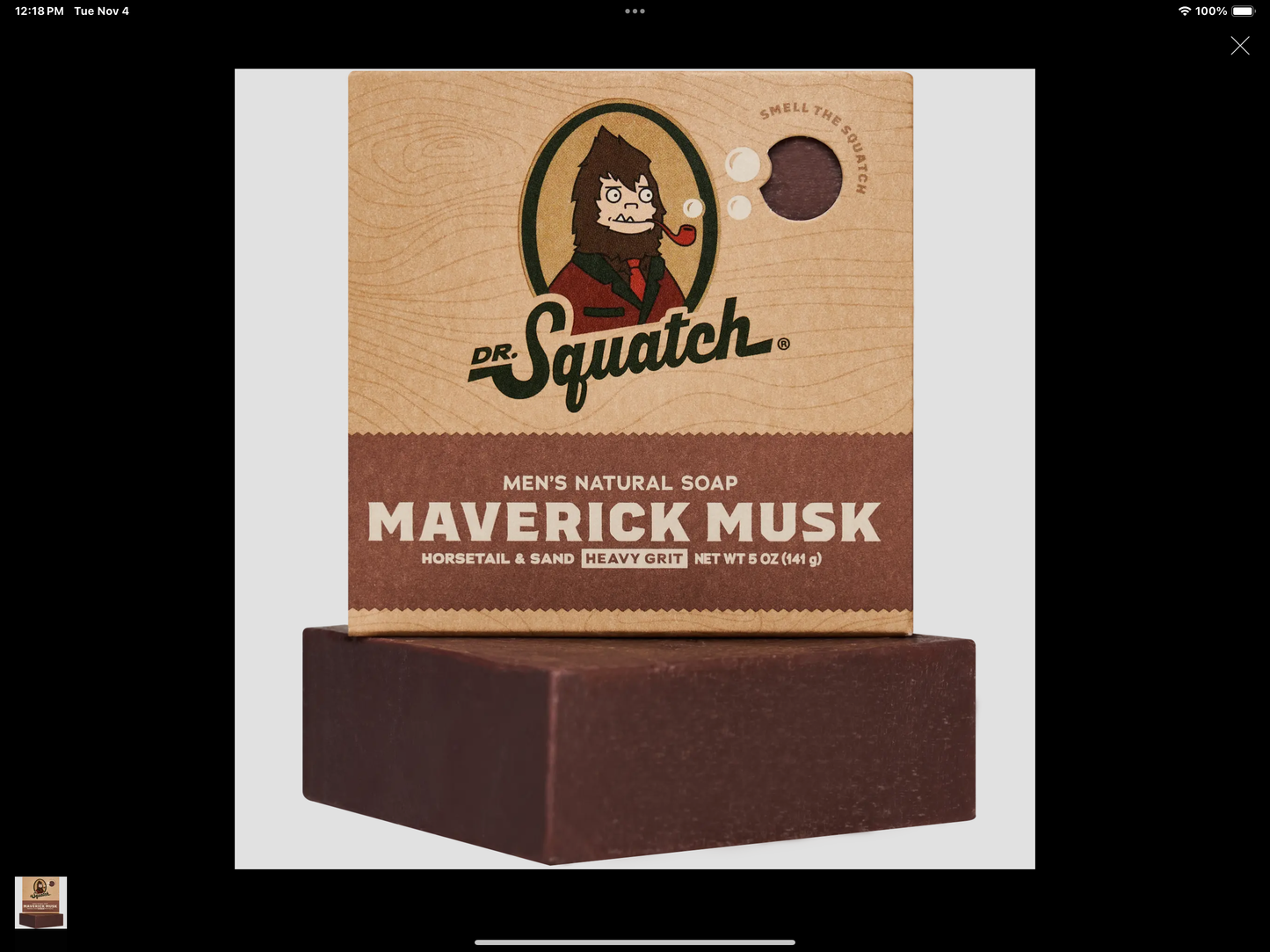 Dr. Squatch Bars of Soap