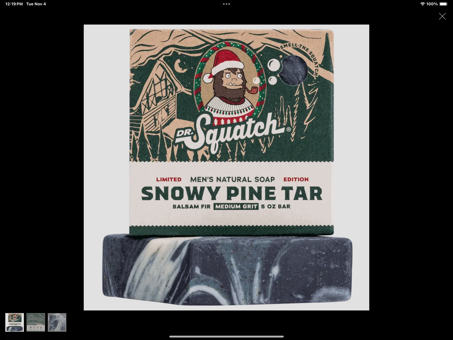 Dr. Squatch Bars of Soap