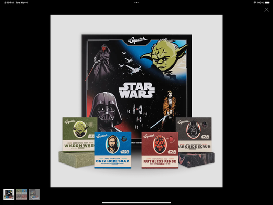 Dr Squatch Special Edition of Star Wars Collection