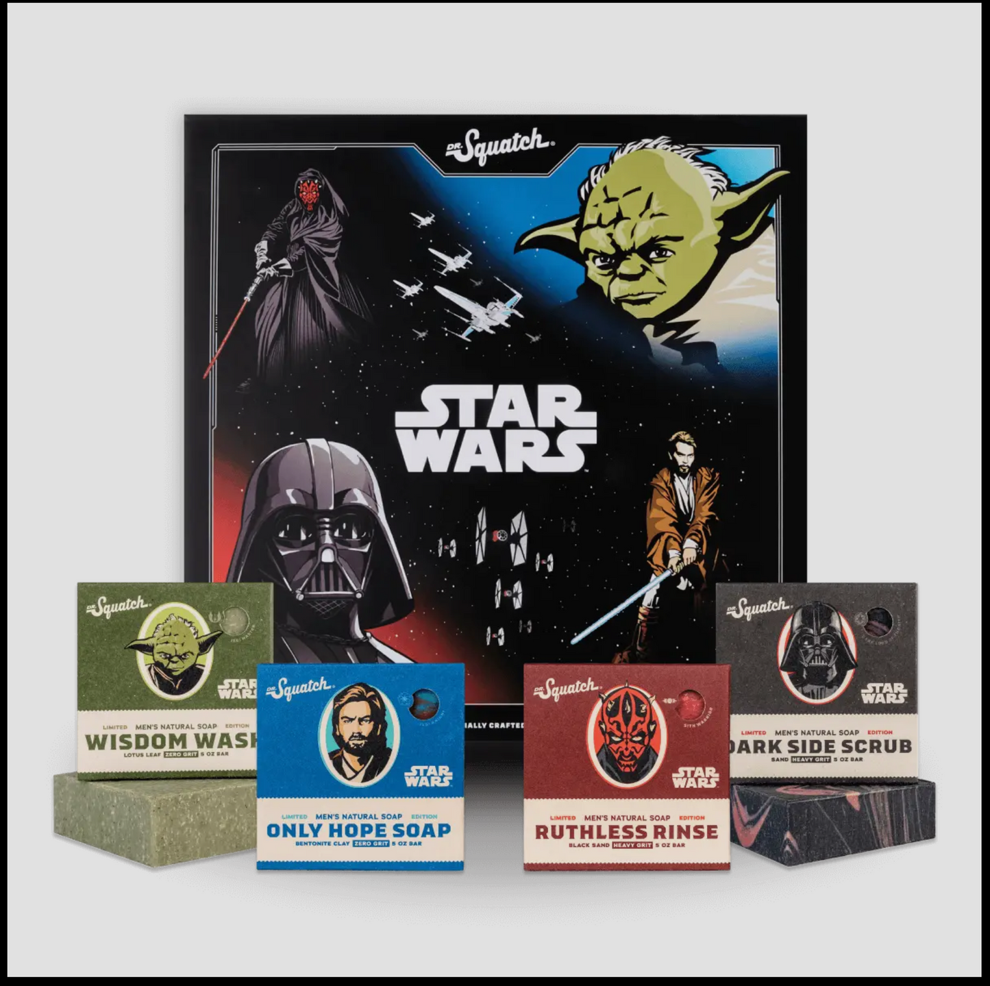 Dr Squatch Special Edition of Star Wars Collection