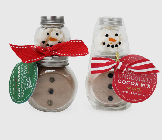 Christmas 2 Stack Snowman Cocoa Set