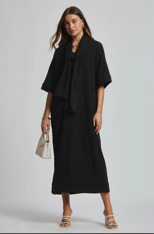 Dear Scarlett Relaxed Fit Ribbed Maxi Dress