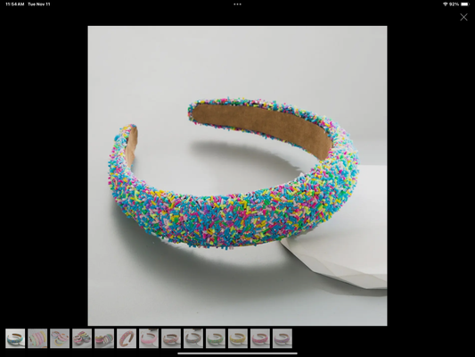 Headband Ice Cream Cake