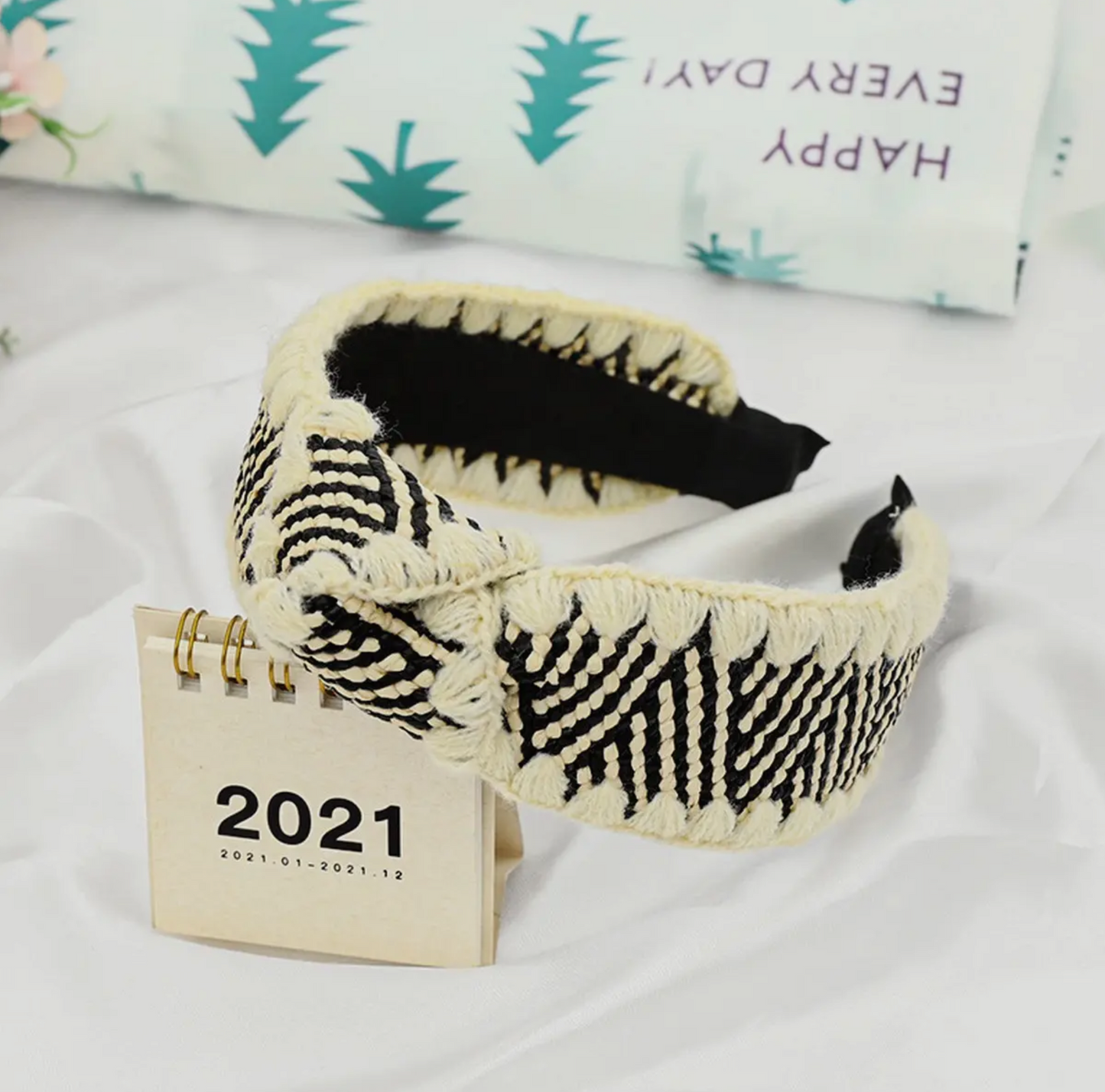 Headband Raffia Simple