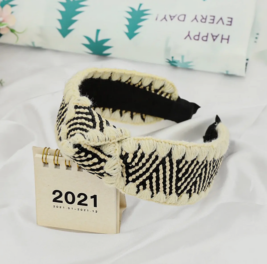 Headband Raffia Simple