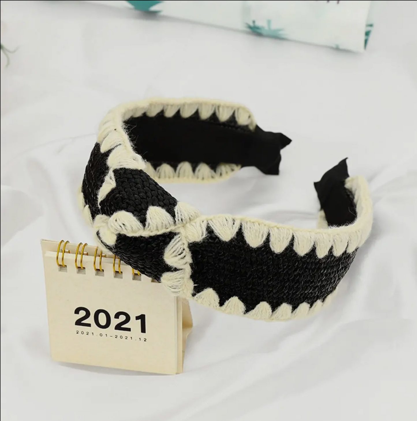 Headband Raffia Simple