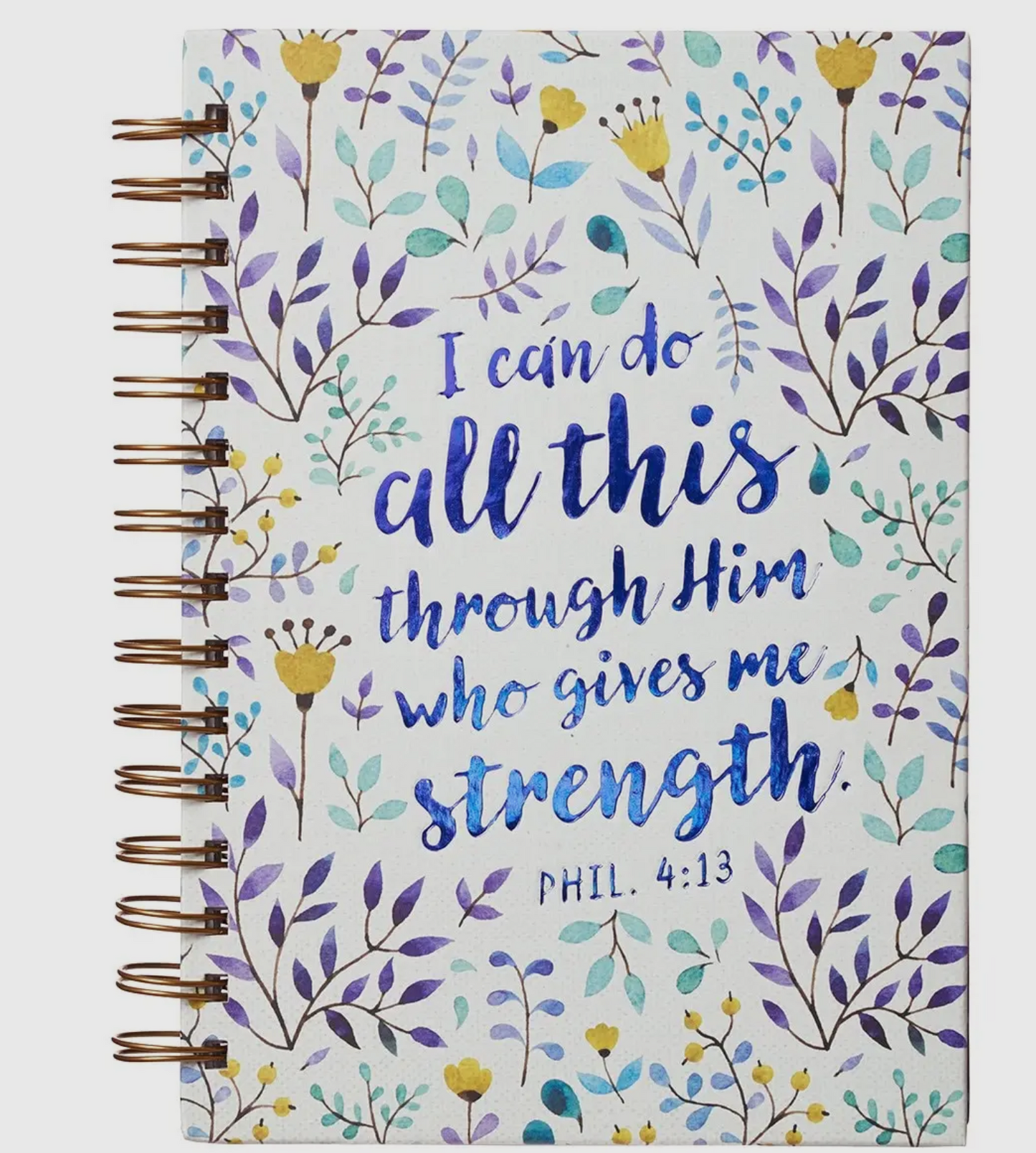 Journal Spiral -bound Pink Floral