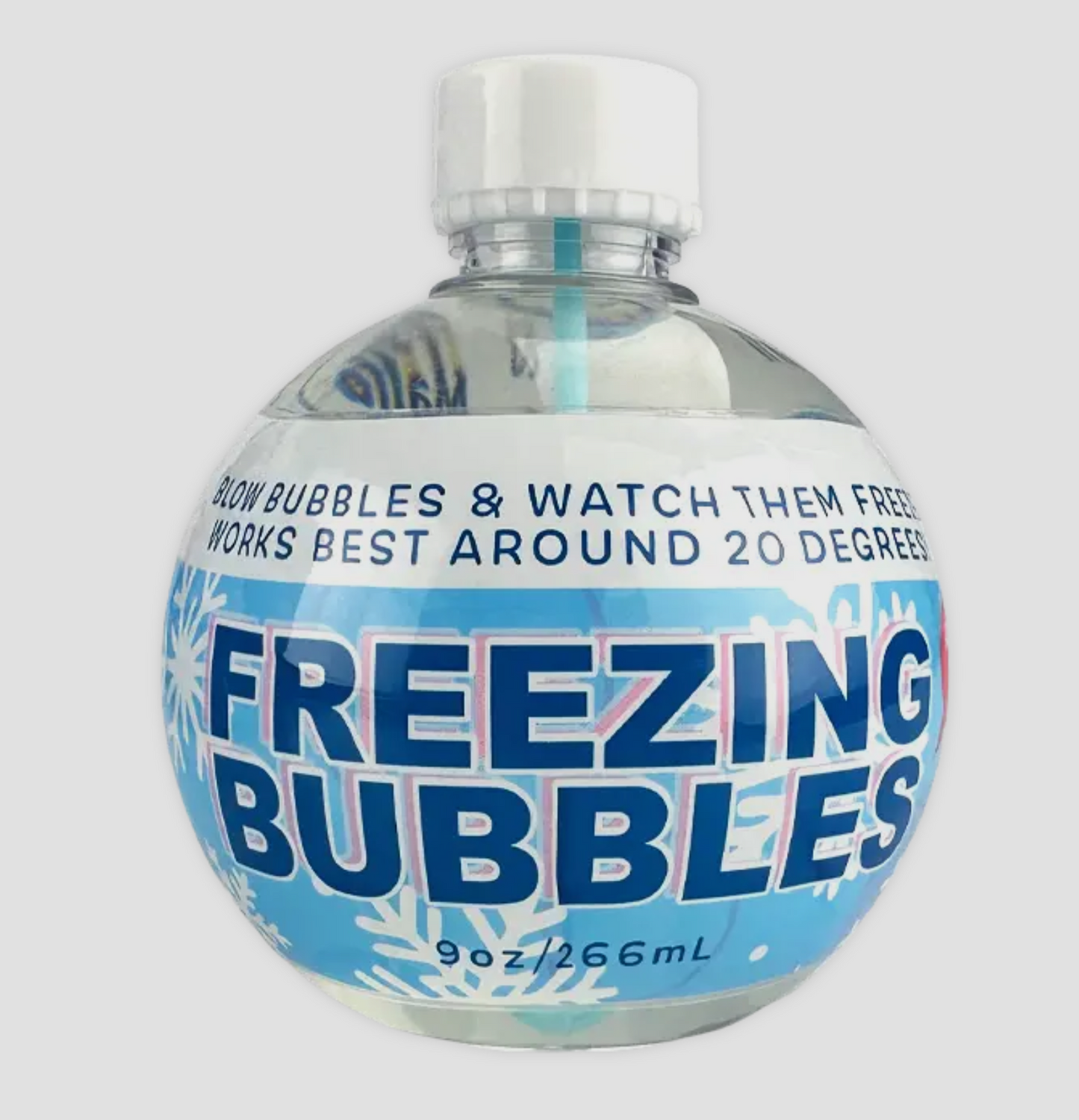 Christmas Freezing Bubbles Watch them Freeze