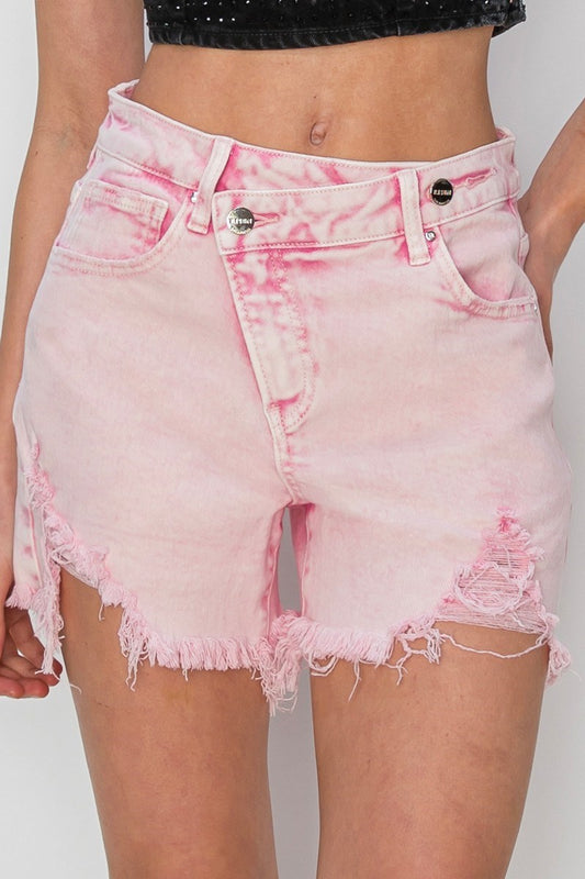 Risen High Rise Crossover Shorts