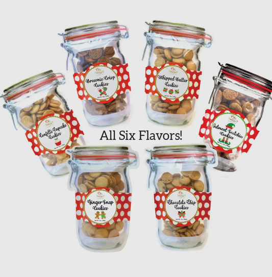 Christmas Holiday Deliciousness Cookies in a Pouch