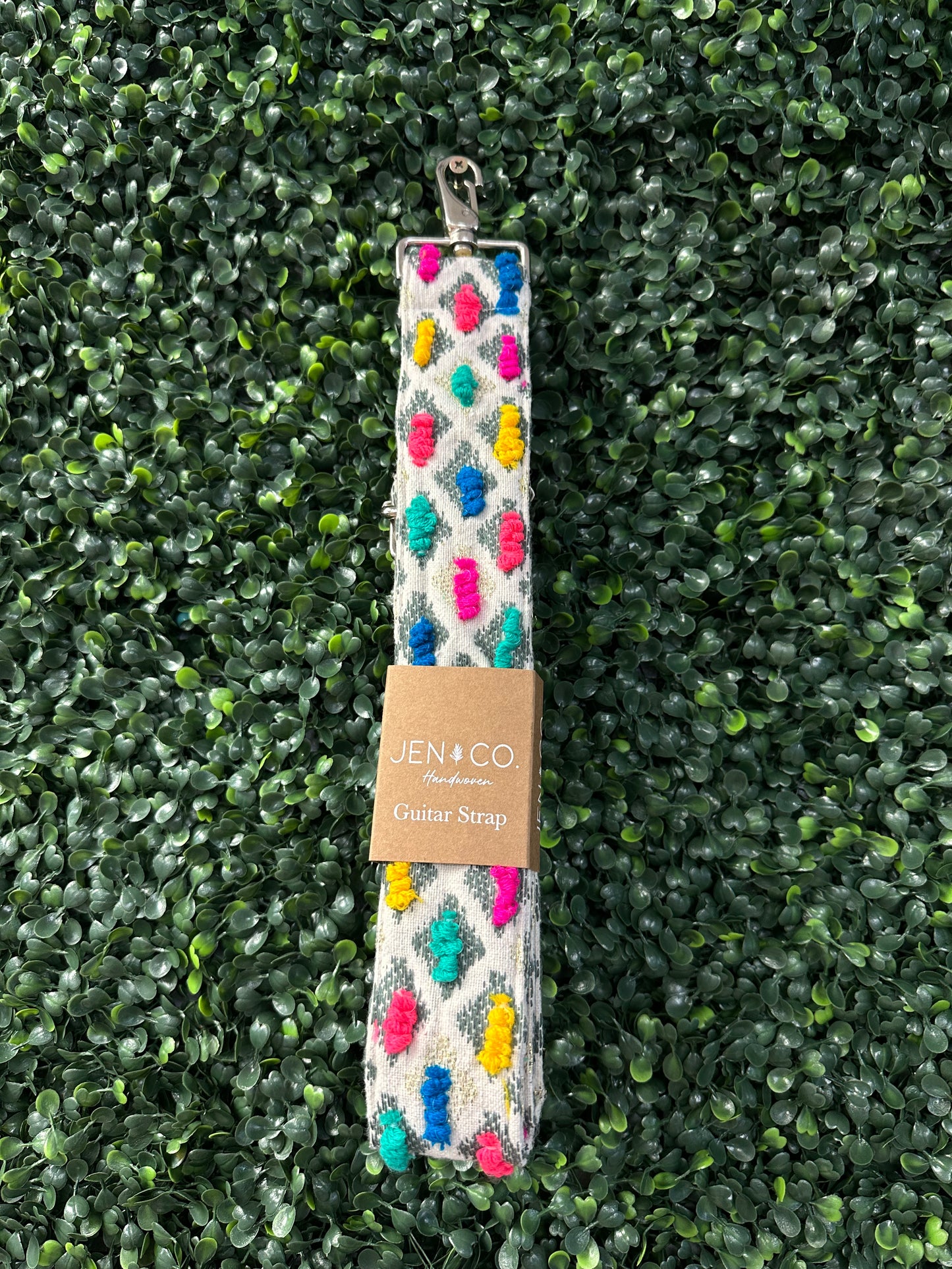 Jen and Co Adjustable Guitar Strap Multi